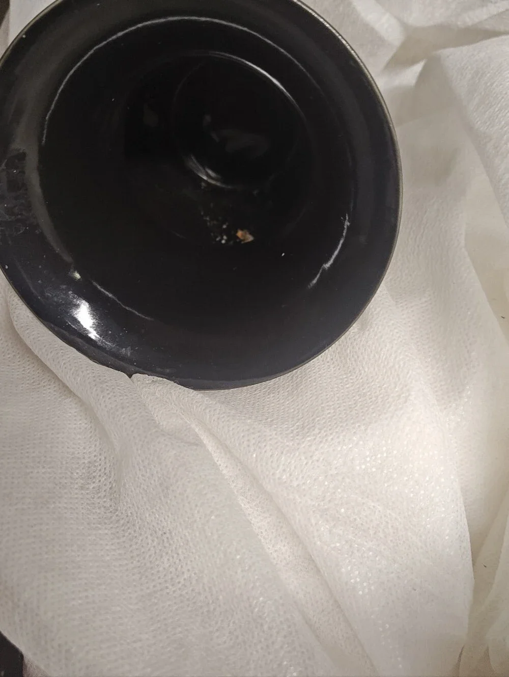 Elegant Black Ceramic Accent Vase - Home Accents